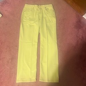 Coldwater Creek Light Green Jeans